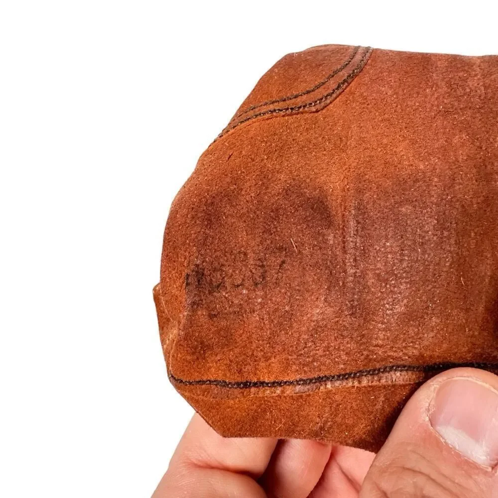 Vintage Women’s Brown Leather Gloves Small Petite 50s 60s